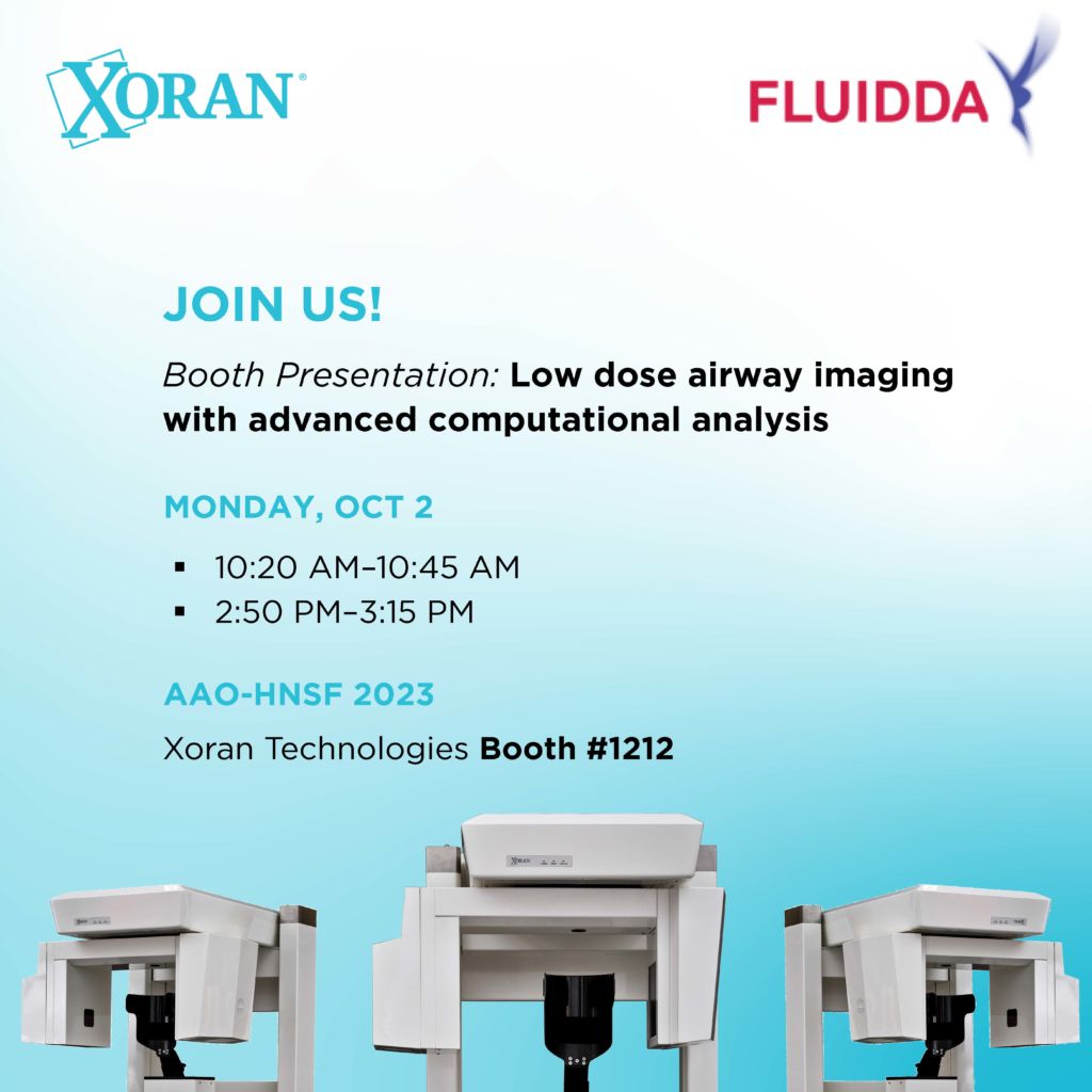 Xoran and Fluidda Present Airway Imaging