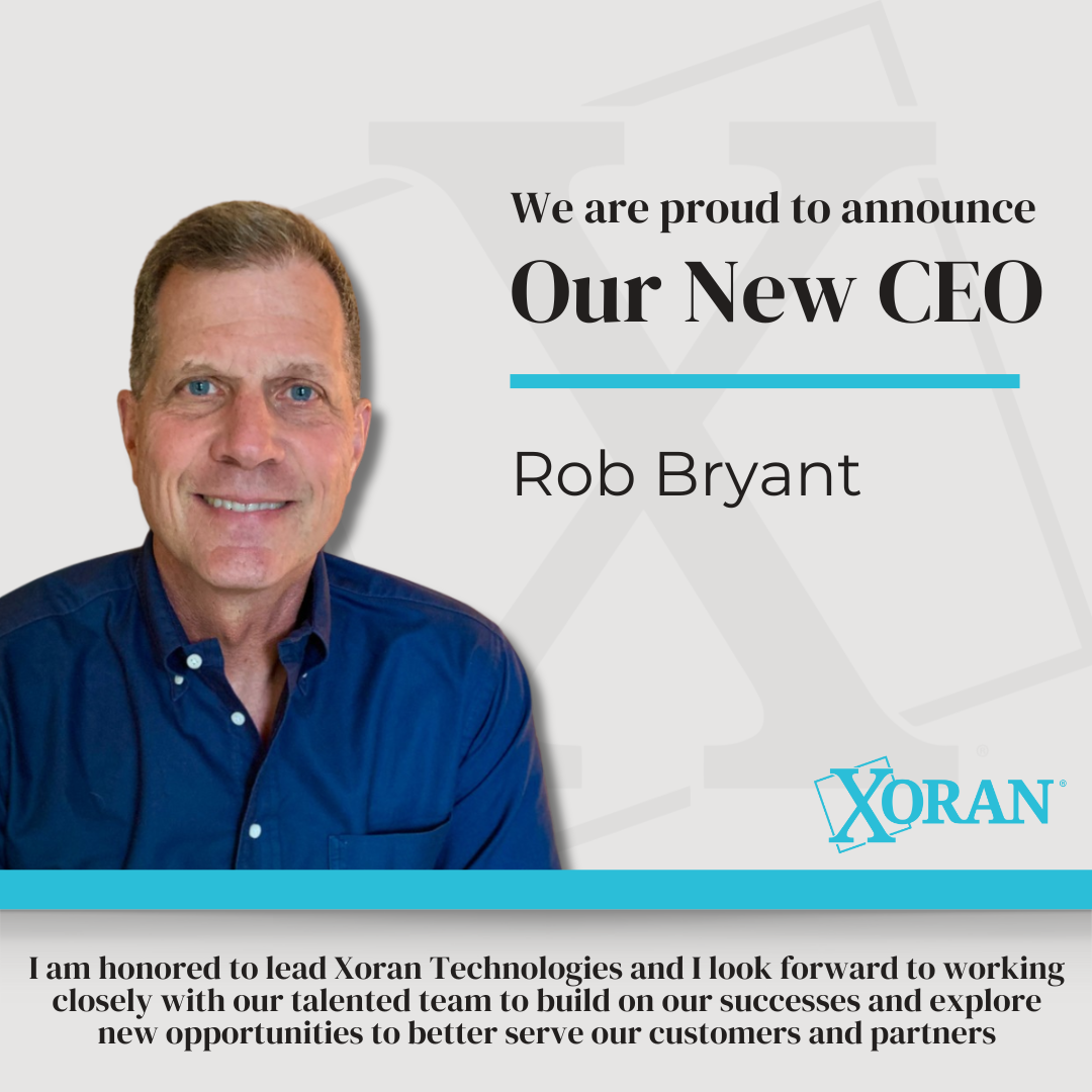 Xoran Names Rob Bryant Chief Executive Officer